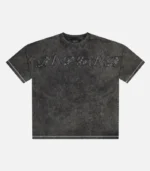 Trapstar Camiseta Patchwork Script Grau (2)