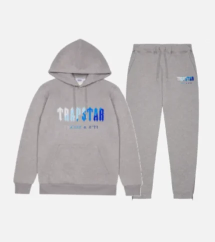 Trapstar Chenille Decoded Tracksuit Grau (3)