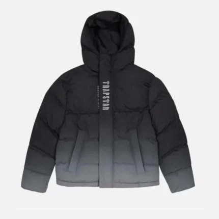 Trapstar Decoded 2.0 Kapuzen Puffer Jacke Schwarz (4)