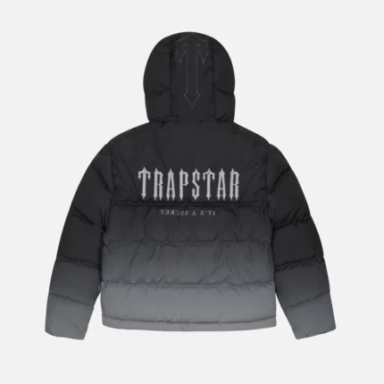 Trapstar Decoded 2.0 Kapuzen Puffer Jacke Schwarz (5)