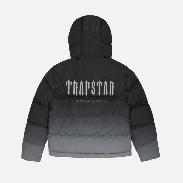 Trapstar Decoded 2.0 Kapuzen Puffer Jacke Schwarz (5)