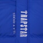 Trapstar Decoded Kapuzen Stepp Jacke Blau (2)