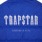 Trapstar Decoded Kapuzen Stepp Jacke Blau (3)