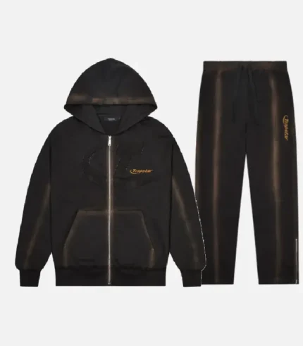 Trapstar Hyperdrive Tracksuit Schwarz Gewaschen (3)