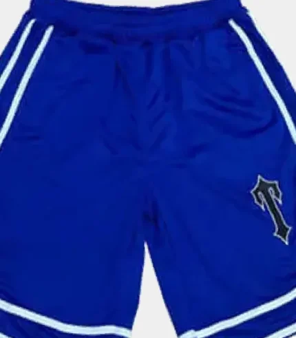 Trapstar Iron Gate Shorts Blau (1)