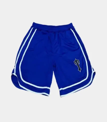 Trapstar Iron Gate Shorts Blau (2)