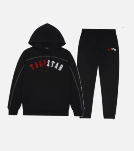 Trapstar Irongate Arch Chenille Tracksuit Schwarz (3)