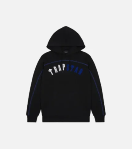 Trapstar Irongate Chenille Arch Tracksuit Schwarz (2)