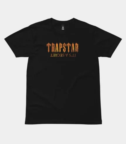 Trapstar It's A Secret Fire T Shirt Schwarz (2)