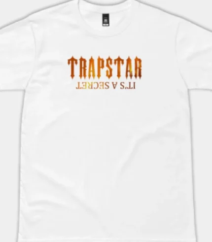 Trapstar It's A Secret Fire T Shirt Weiß (1)