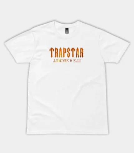 Trapstar It's A Secret Fire T Shirt Weiß (2)