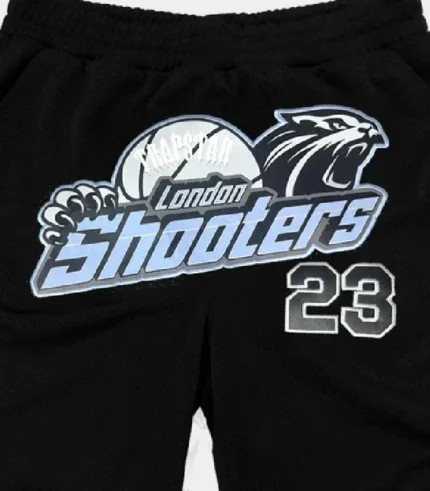 Trapstar Shooters SS23 Basketball Shorts SchwarzEis (1)