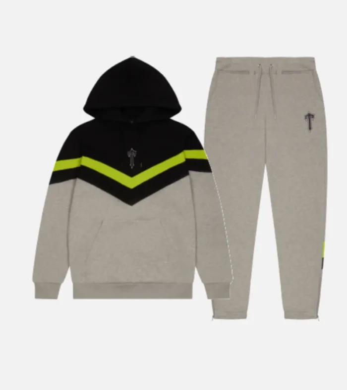 Trapstar V Streifen Tracksuit Grau (3)